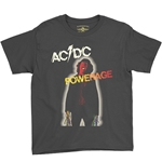 AC/DC Powerage Youth T-Shirt - Lightweight Vintage Children & Toddlers