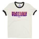 Aretha Franklin Freedom! Ringer T-Shirt