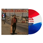 Waylon Jennings - Original Outlaw Vinyl Record (New, Tri-colored Red, White & Blue Vinyl)