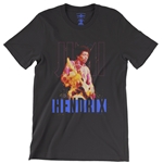 Hendrix Paint Splatter T-Shirt - Lightweight Vintage Style