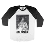 Jimi Hendrix Woburn Photo Baseball T-Shirt