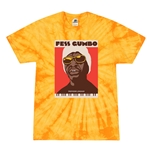 Professor Longhair Fess Gumbo Tie-Dye T-Shirt - Power Yellow