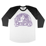 Vintage Genesis Hair Logo Tee Baseball T-Shirt