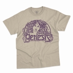 Vintage Genesis Hair Logo Tee T-Shirt - Classic Heavy Cotton