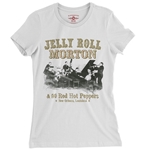 Jelly Roll Morton & his Red Hot Peppers Ladies T Shirt - Relaxed Fit