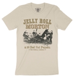 Jelly Roll Morton & his Red Hot Peppers T-Shirt - Lightweight Vintage Style