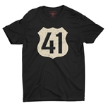 Highway 41 T-Shirt - Lightweight Vintage Style