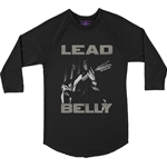 Lead Belly in Washington D.C. Baseball T-Shirt