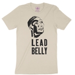 Wood Cut Lead Belly T-Shirt - Lightweight Vintage Style