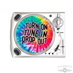 Woodstock Tune In Turn On Drop Out Turntable Slip Mat