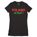 Etta James At Last Ladies T Shirt - Relaxed Fit