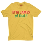 Etta James At Last T-Shirt - Lightweight Vintage Style