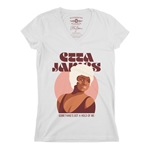 Etta James Sunshine V-Neck T Shirt - Women's