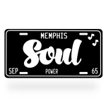 Soul Music License Plate
