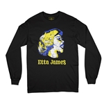 Vintage Grain Etta James Long Sleeve T-Shirt