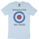 Humble Pie 80 Tour Target T-Shirt - Lightweight Vintage Style