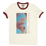 Ltd. Edition Pink Floyd Meddle Ringer T-Shirt - Maroon Sleeves