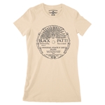 Black Patti Stack O' Lee Record Ladies T Shirt - Relaxed Fit