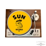 Sun Records Angry Rooster Turntable Slip Mat - Yellow