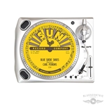 Sun Records Carl Perkins Blue Suede Shoes Turntable Slip Mat - Yellow