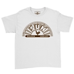 Classic Brown Sun Records Logo Youth T-Shirt - Lightweight Vintage Children & Toddlers