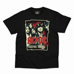 AC/DC Highway To Hell Drawing T-Shirt - Classic Heavy Cotton