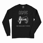 AC/DC For Those About To Rock Long Sleeve T-Shirt