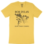 Bob Dylan Slow Train Coming T-Shirt - Lightweight Vintage Style