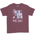 Blue Bird Inn Detroit Youth T-Shirt - Lightweight Vintage Children & Toddlers