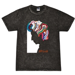 Bob Dylan Milton Glaser T-Shirt - Black Mineral Wash