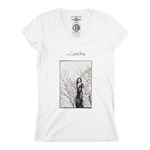 Carole King Writer V-Neck T Shirt - Women's