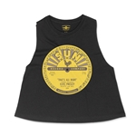 Sun Records Elvis That's All Right Mama Racerback Crop Top - Women's