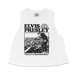 Elvis Presley Tupelo Racerback Crop Top - Women's