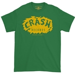 Crash Records Logo T-Shirt - Classic Heavy Cotton