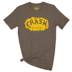 Crash Records Logo T-Shirt - Lightweight Vintage Style