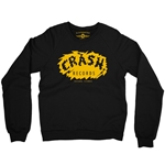 Crash Records Logo Crewneck Sweater