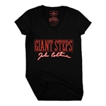 John Coltrane Giant Steps V-Neck T Shirt - Women's