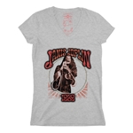 Janis Joplin 1969 V-Neck T Shirt - Women's