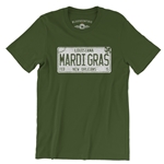 Mardi Gras T-Shirt - Lightweight Vintage Style