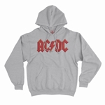 Red AC/DC Logo Pullover Jacket