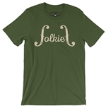 Folkie Folk Music T-Shirt - Lightweight Vintage Style