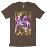 Jimi Hendrix Gold Dust T-Shirt - Lightweight Vintage Style