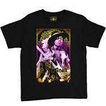 Jimi Hendrix Gold Dust Youth T-Shirt - Lightweight Vintage Children