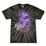 Jimi Hendrix Purple Haze Tie-Dye T-Shirt - Black