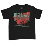 Milton's Jazz Kansas City Youth T-Shirt - Lightweight Vintage Children
