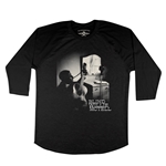 Ghostly Blind Willie McTell Baseball T-Shirt