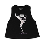 David Bowie Man Who Sold the World Racerback Crop Top - Women's