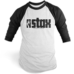 CLOSEOUT Snapping Stax Records Baseball Tee