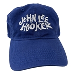 John Lee Hooker Logo Unstructured Hat - Navy Blue