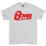 Red David Bowie Diamond Logo T-Shirt - Classic Heavy Cotton